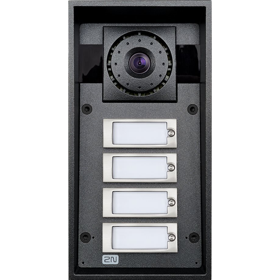   Portiers Vidéo   2N IP Force 4 boutons & Caméra HD & HP 10W 9151104CHW
